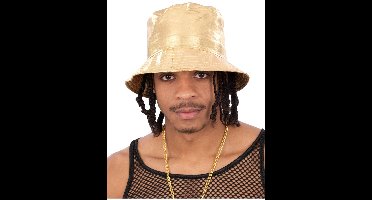 90s gouden Bucket Hat
