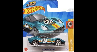 HOT WHEELS EL SEGUNDO COUPE METALIC TURQUOISE 51/250 HW TURBO 1/5 SHORT CARD (1:64)