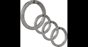 Titanium Sleutelringen - Sleutelhanger