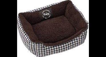 D&D Huisdierenbed Sweet Checker 80x60x24 cm 671/438091