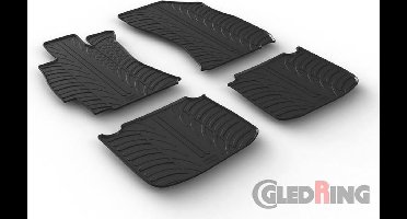 Gledring Rubbermatten passend voor Subaru Outback 11/2014- (T profiel 4-delig)
