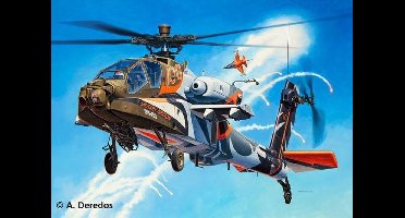 Revell Helicopter AH-64D Apache "100-Military Avia - Bouwpakket - 1:48