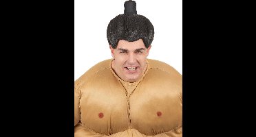 Vegaoo - Sumopruik voor volwassenen - Zwart - One Size