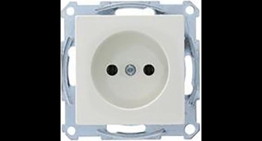 MERTEN type Atelier, enkel stopcontact zonder randaarde | WIT