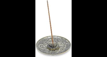 Wierookbrander Draken bronskleurig - 10x10 cm