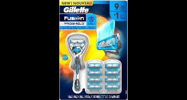 Gillette Fusion5 Proshield Chill- Scheersysteem + 9 scheermesjes