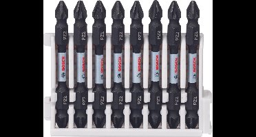 Impact dubbel bit 65mm, 8xPZ2