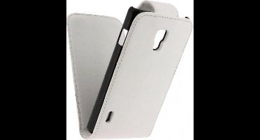 Xccess Leather Flip Case LG Optimus L7 II White