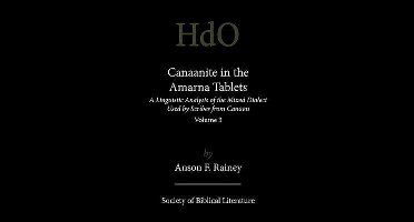 Canaanite in the Amarna Tablets