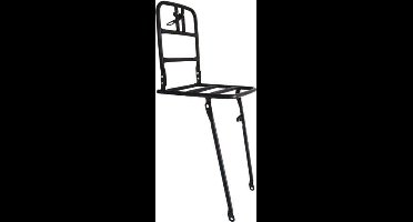 Voordrager transport aluminium 20 inch zwart balhoofdmontage - ZWART