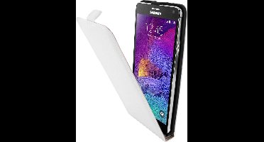 Mobiparts - witte premium flipcase - Samsung Galaxy Note 4