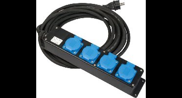 Ivana verdeelblok - 4-weg - 10mtr - 3x2,5mm²
