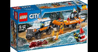 LEGO City 4x4 Reddingsvoertuig - 60165