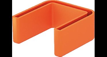 OBO afd pl montagerail/-profiel US KR, kunstst, oranje, le 25mm