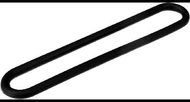 Spanrubber 25cm - 8mm - 4 stuks