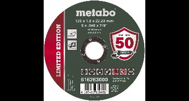 Metabo 616263000 Doorslijpschijf - 125 x 1 x 22,23mm