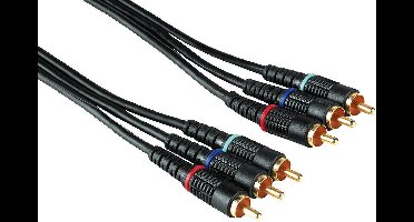 Hama Yuv-Cable 2X3 Cinch 5M/