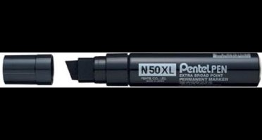 Pentel N50XL permanente marker zwart, extra dikke punt