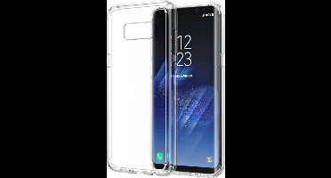 Hoesje geschikt voor Samsung Galaxy S8 Plus- TPU Case Transparant (Silicone Hoesje / Cover)