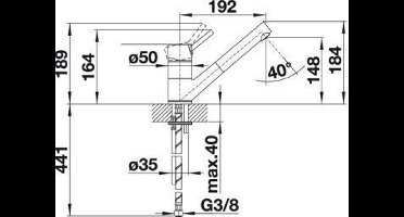 Blanco Keukenkraan 515348