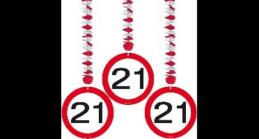 6 x Rotorspiralen 21 jaar verkeersborden