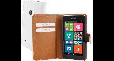 Mobiparts Premium Wallet Case Nokia Lumia 530 White
