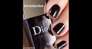 Dior, vernis nail lacquer Nagellak - untitled black 904 - Zwarte
