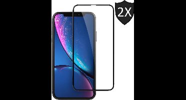 Screenprotector geschikt voor iPhone XR / 11 - 2x FullGuard Screen Protector