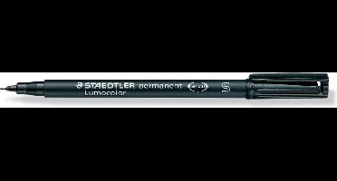 STAEDTLER Lumocolor permanent marker - Zwart - 1 stuk