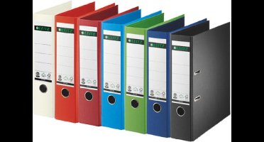 LEITZ volkarton-ordner, 180 graden, DIN A4, 80 mm, rood