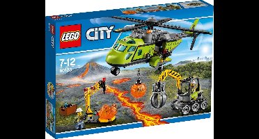 LEGO City Vulkaan Bevoorradingshelikopter - 60123