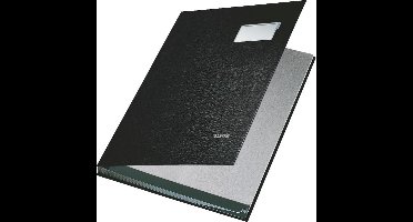 Leitz Vloeiboek Karton - 10 bladen - Zwart