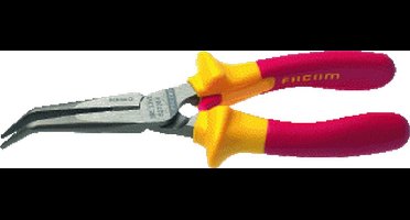 FACO tel tang, le 200mm, gebogen, afwerking gepolijst, ge\xefsoleerd