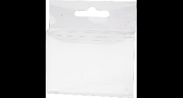 PET verpakkingsdozen, afm 74x54x10 mm, 100 stuk/ 1 doos