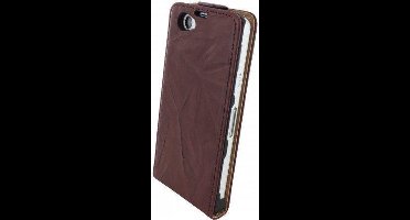 Mobiparts Vintage Flip Case Sony Xperia Z1 Compact Rubin