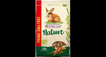 Versele-Laga Nature Cuni - Konijnenvoer - 1.8+0.5 kg