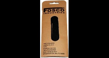 Fosco Industries - Laces 160 cm (kleur: Zwart / maat: NVT)
