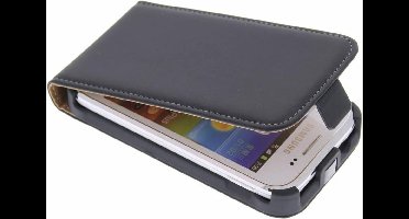 Mobiparts - zwarte premium flipcase - Samsung Galaxy Ace Plus S7500