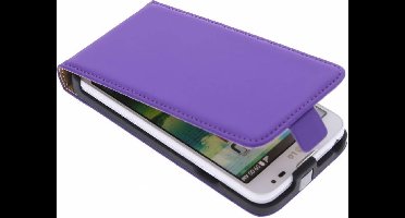 Mobiparts - Paarse premium flipcase - LG L70 / L65