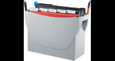 Hängemappenbox lichtgrau SWING ohne Deckel