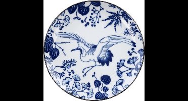 Gebaksbord - Crane - Flora Japonica - Tokyo Design Studio