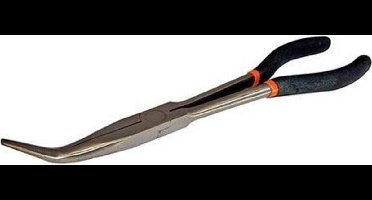 Silverline Langbektang - Gebogen - Chroom Vanadium - Soft-Grip Handvaten - 280 mm