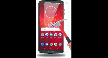 Shop4 - Motorola Moto Z3 Play Glazen Screenprotector -  Gehard Glas Transparant