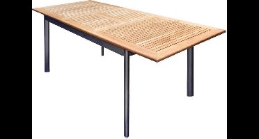 Outdoor Living Tafel Monza antraciet uittrekbaar 152/210x89cm