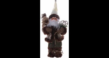 Your Dutch Living Kerstman Santa6 Creme 31cm Stof Kerst