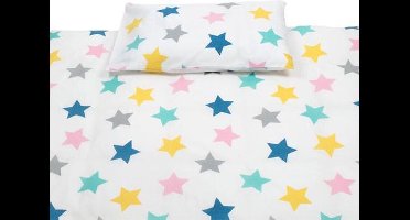 Briljant Baby Dekbedovertrek voor ledikant - 100x135 - Roze - sloop 40 x 60 cm
