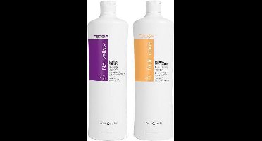 Fanola No Yellow Shampoo + Nutri Care Conditioner - 1000 ml