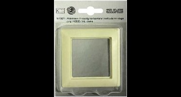 JUNG afdekraam 1-voudig | CREME