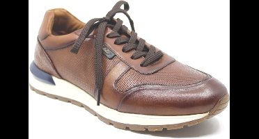 Australian Cambridge Lage sneakers - Leren Sneaker - Heren - Cognac - Maat 41