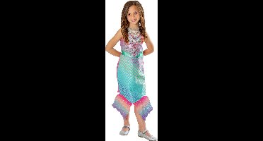 Barbie Kinder Verkleedjurkje Colour Change Mermaid Maat 98-104
